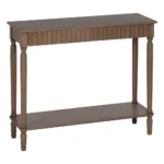 Console marron en pin – Image 2