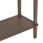 Console marron en pin – Image 5