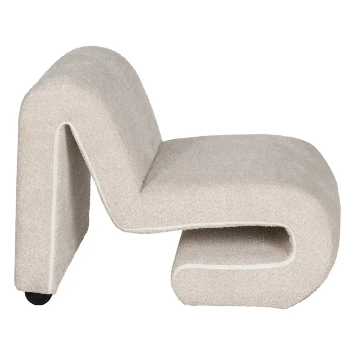 Fauteuil beige Lavaro – Image 3