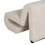 Fauteuil beige Lavaro – Image 6