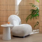 Fauteuil beige Yoki – Image 2