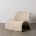 Fauteuil beige Yomi – Image 2