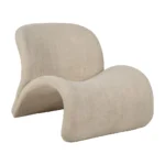 Fauteuil beige Yomi – Image 3