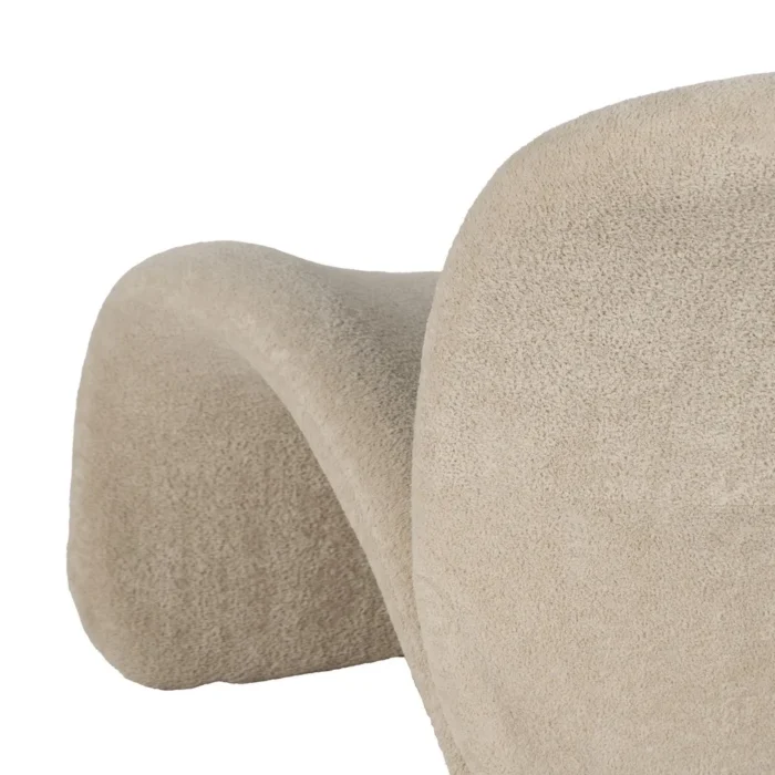 Fauteuil beige Yomi – Image 6
