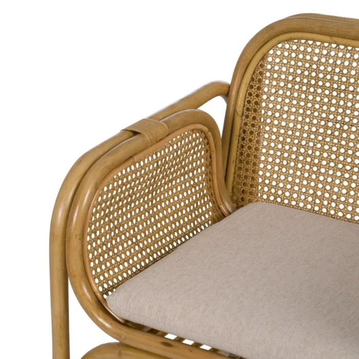 Fauteuil rotin Vinia – Image 4