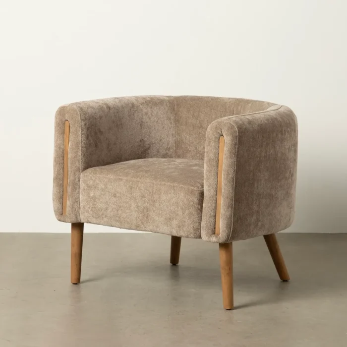 Fauteuil taupe Zepo – Image 2
