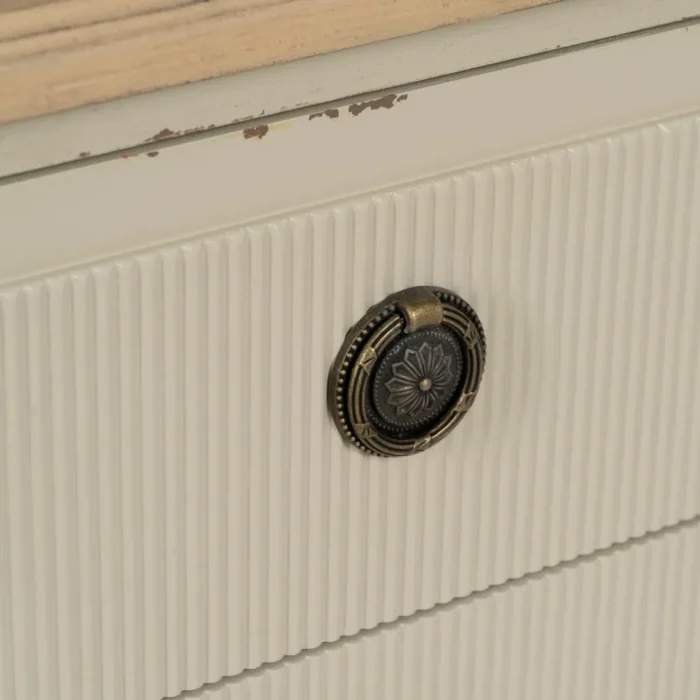 Chevet Croisic pin crème – Image 6