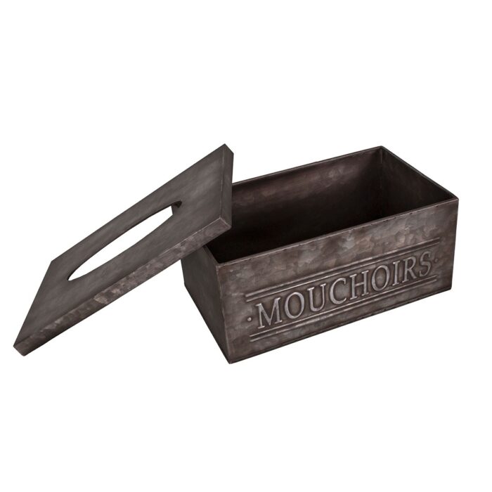 Boîte à mouchoirs zinc – Image 2