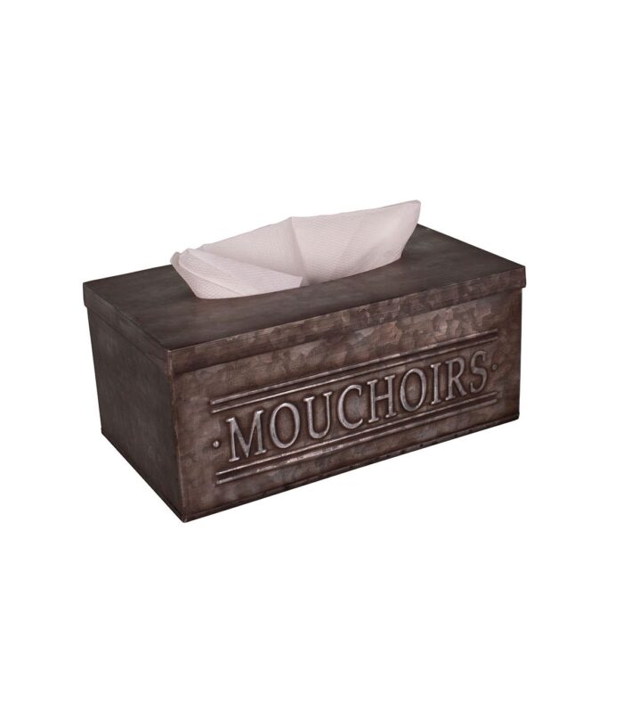 Boîte à mouchoirs zinc – Image 3
