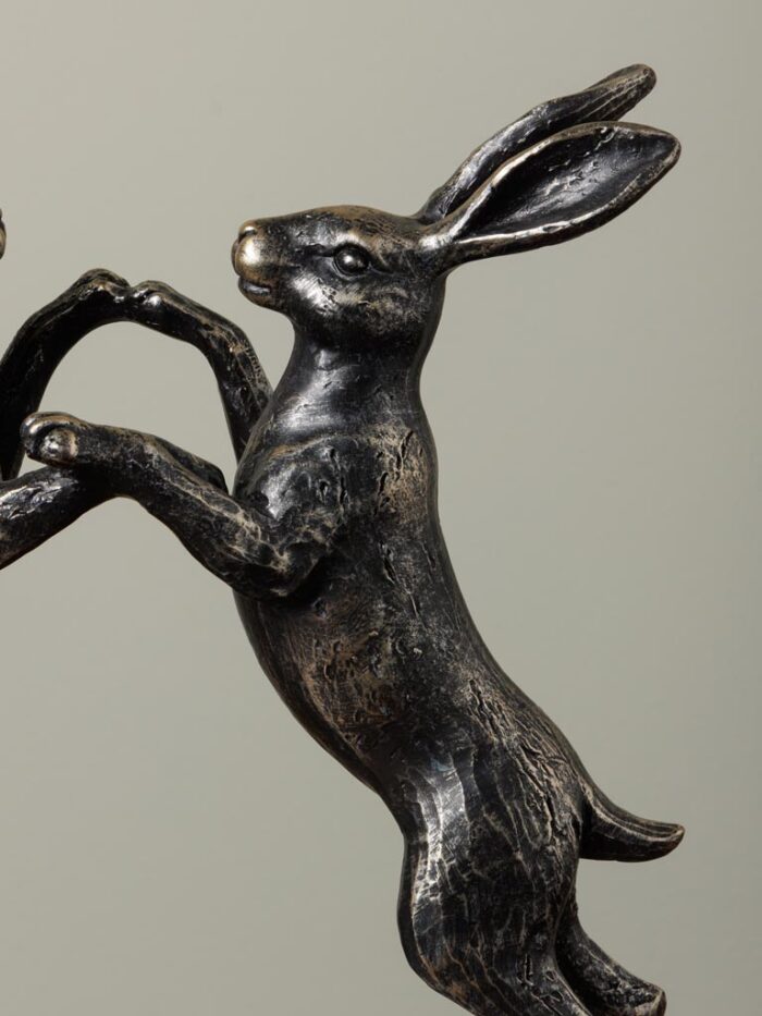 Décoration de lapins en lutte – Image 3
