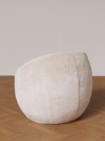 Fauteuil arrondi  Gelato Vanille – Image 4