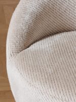 Fauteuil arrondi  Gelato Vanille – Image 5