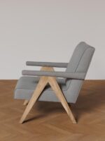Fauteuil gris Grimaud – Image 3