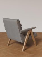 Fauteuil gris Grimaud – Image 4