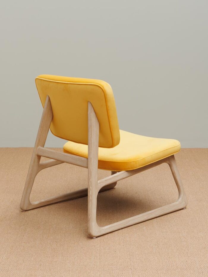 Fauteuil jaune Orpiment – Image 3