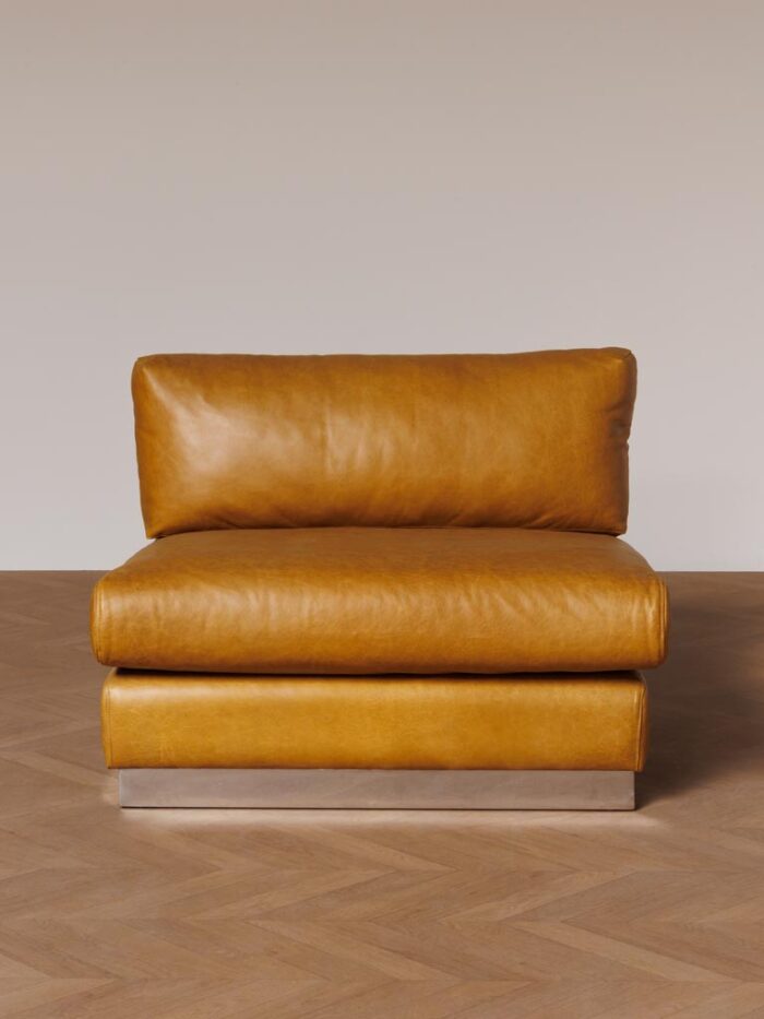 Fauteuil marron Minneapolis – Image 2