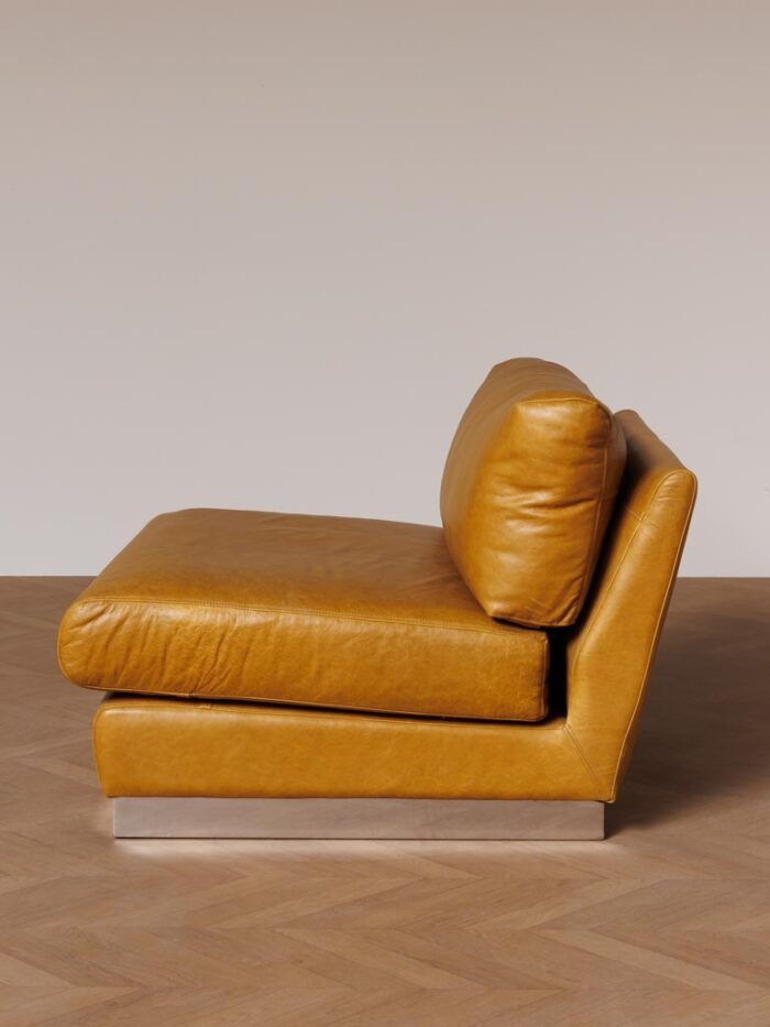 Fauteuil marron Minneapolis – Image 3