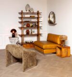 Fauteuil marron Minneapolis – Image 6