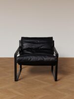 Fauteuil noir Gabor – Image 2