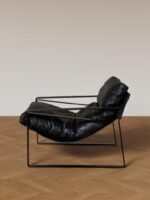 Fauteuil noir Gabor – Image 3