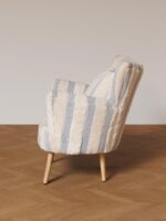 Fauteuil rayé Harina – Image 3