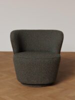 Fauteuil rotatif kaki Kiwi – Image 2