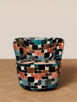 Fauteuil rotatif multicolore – Image 2