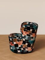 Fauteuil rotatif multicolore – Image 3