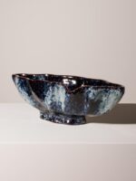 Grand corbeille bleutée Méandre – Image 3