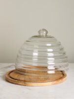 Grande cloche et plateau Bee – Image 2