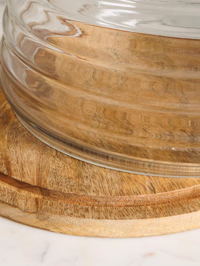Grande cloche et plateau Bee – Image 3