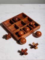 Jeu OXO 3D en acacia – Image 3