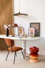 Lampe Zigzag quadripied orange – Image 4