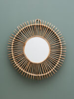 Miroir rotin ondulé – Image 2