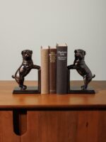 Serre-livres chiens debout Chehoma