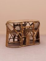 Set de 3 table ovale et 2 chaises Trinidad – Image 2
