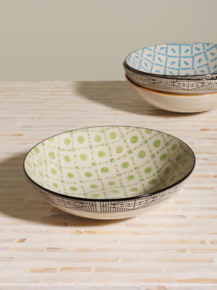 Set de 4 assiettes creuses Rhapsody – Image 2