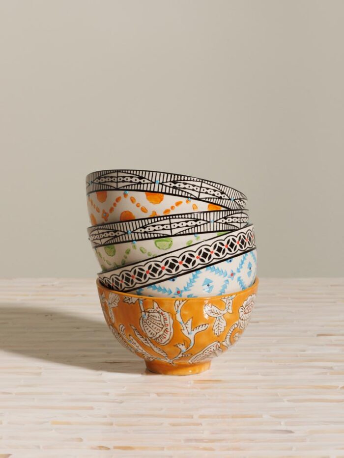Set de 4 petits bols Rhapsody CHehoma