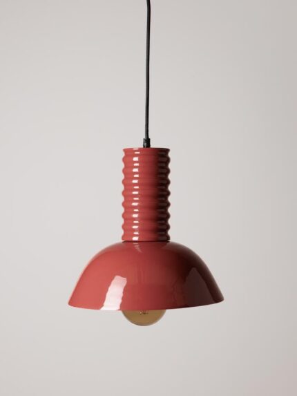 Suspension bordeau Spirale Chehoma