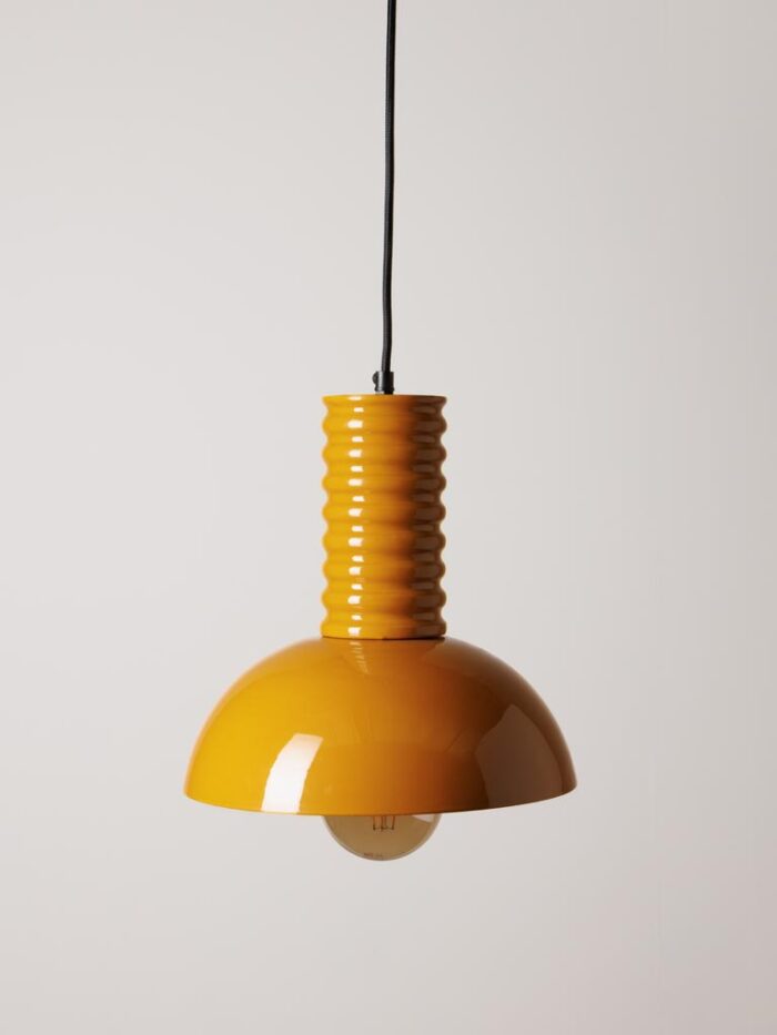 Suspension moutarde Spirale – Image 1