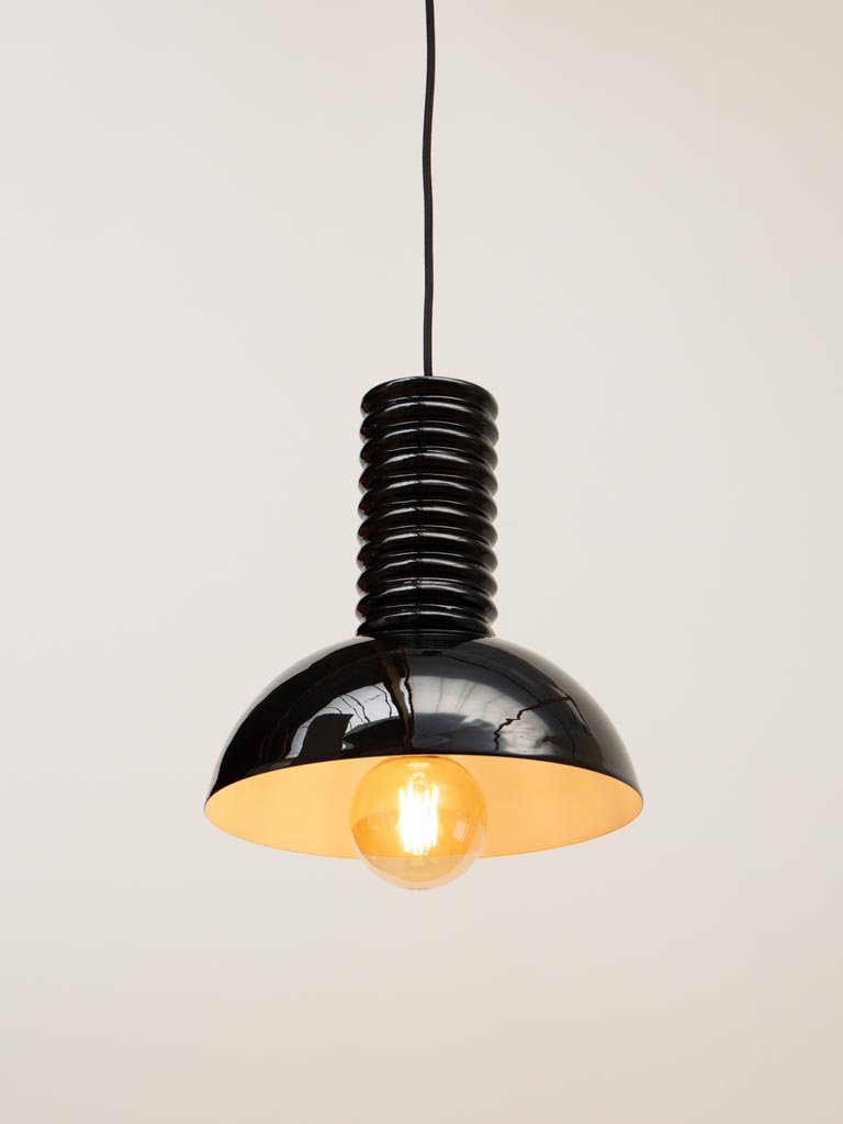 suspension-noire-spirale-chehoma-40271-02.jpg Suspension noire Spirale – Image 3