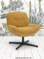 Fauteuil Smile moutarde Athezza