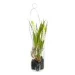 Bocal suspendu 2 fleurs Muscari blanc – Image 5