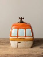 Boîte téléphérique orange – Image 3