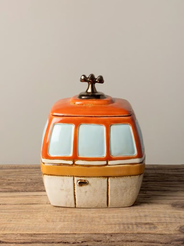 Boîte téléphérique orange – Image 3