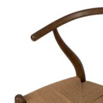Chaise marron orme Venus – Image 5