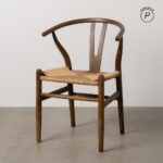 Chaise marron orme Venus – Image 8