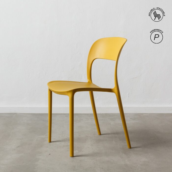 Chaise jaune Victory – Image 1