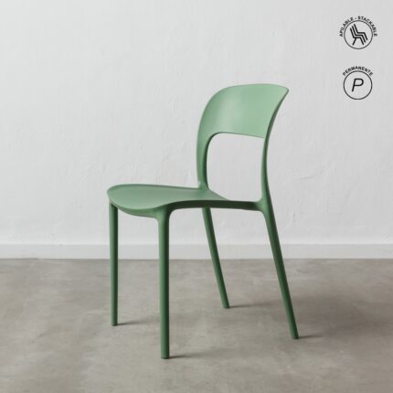 Chaise verte Victory Ixia