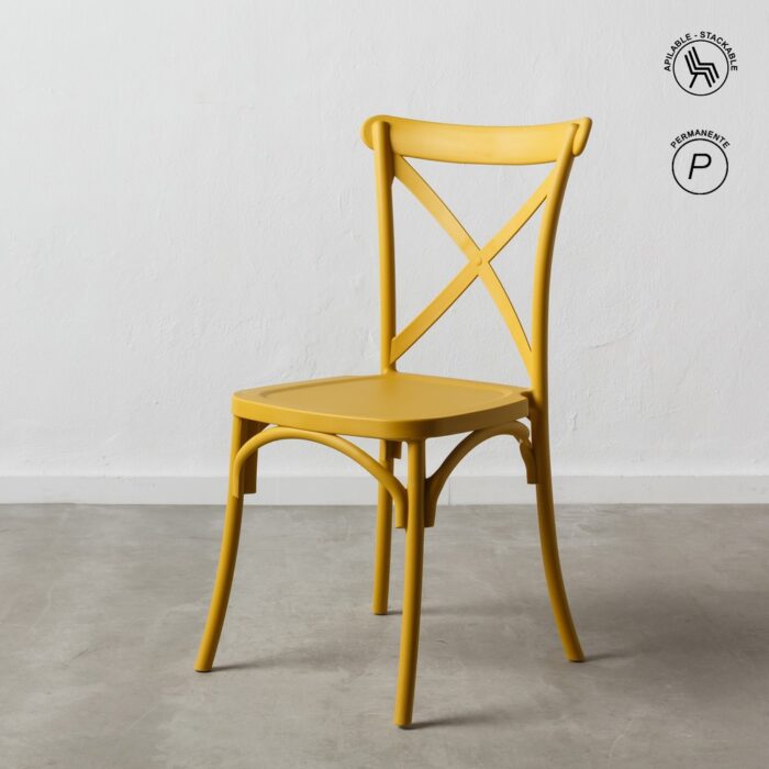 Chaise jaune Stan – Image 1